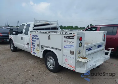 2013 Ford F-250 Xl from USA, damaged, VIN 1FT7X2A64DEA86642